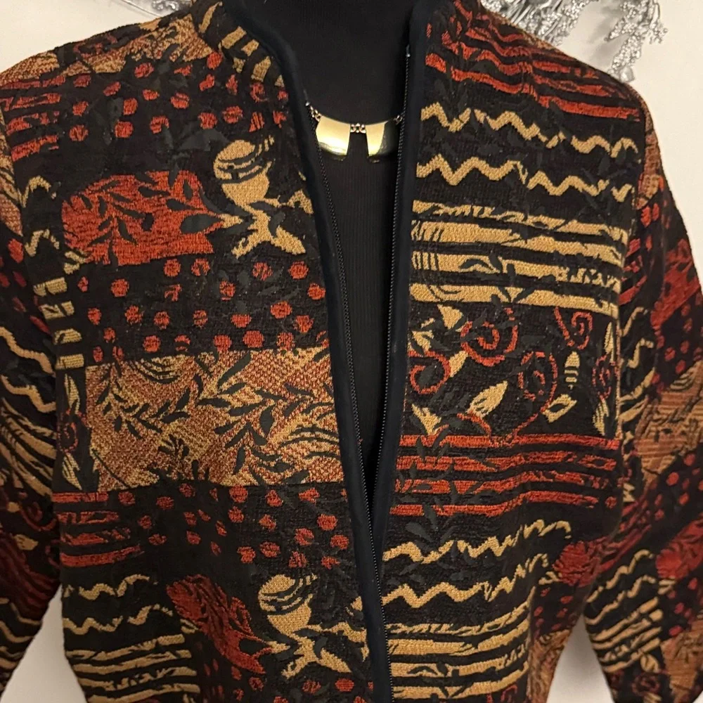 Studio Works Multicolor Patterned Jacket - Picture 2 of 8